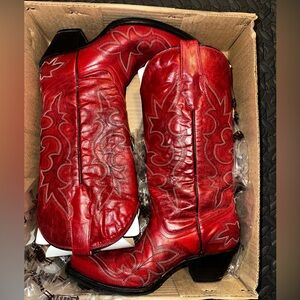 BRAND NEW Corral Boots Desert Red Goat Cowgirl  Boots